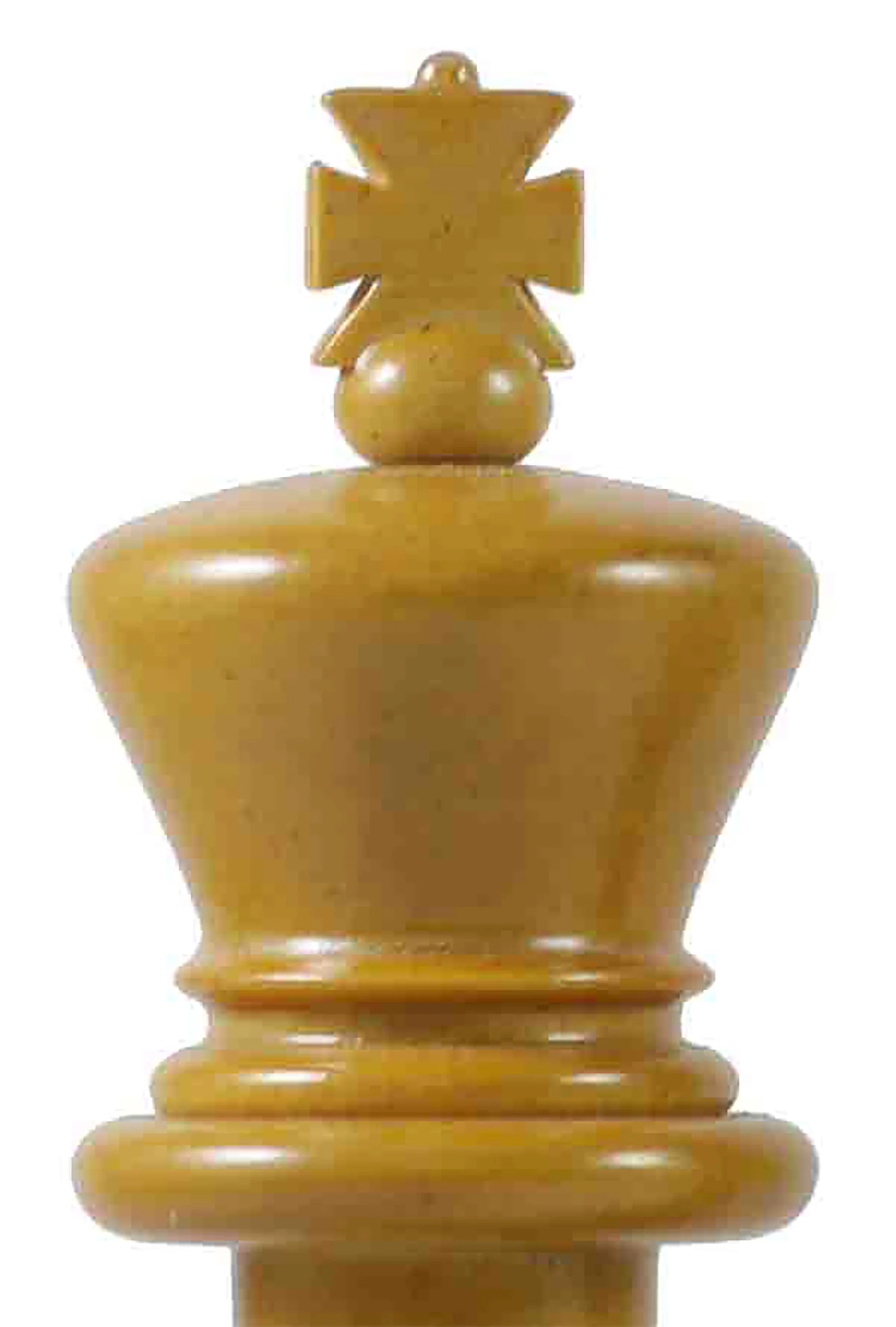 17th Olympiad Havanna 1966 Circa Reproduction 3.78" Staunton Chessmen Antiqued/Ebonised Boxwood - Image 12