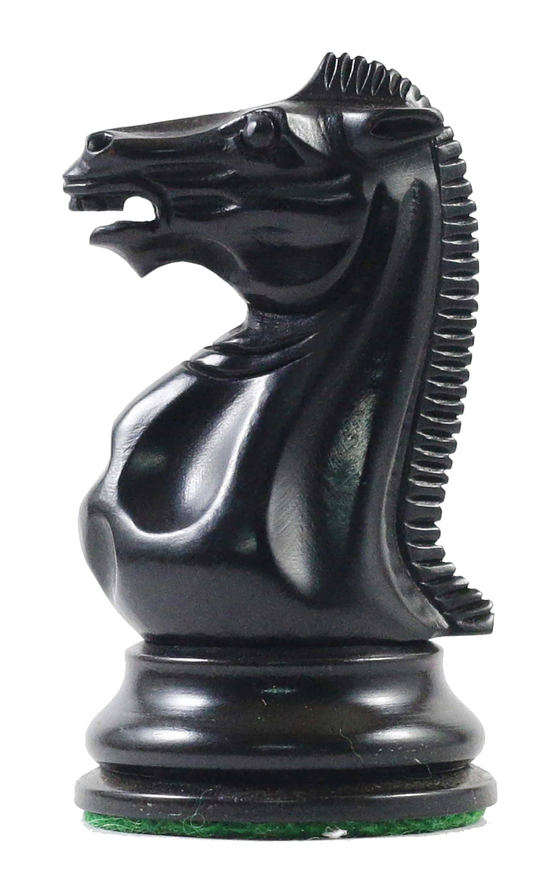 Anderson 1855-60 Reproduction 4.4" Staunton Chessmen in Antiqued Boxwood & Ebony - Image 10