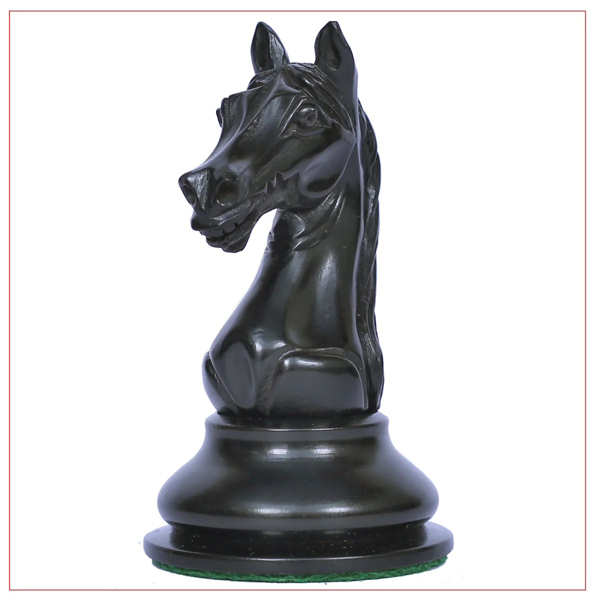 Antique Warrior 4" Chess Set in antiqued box wood and ebony wood - Image 14