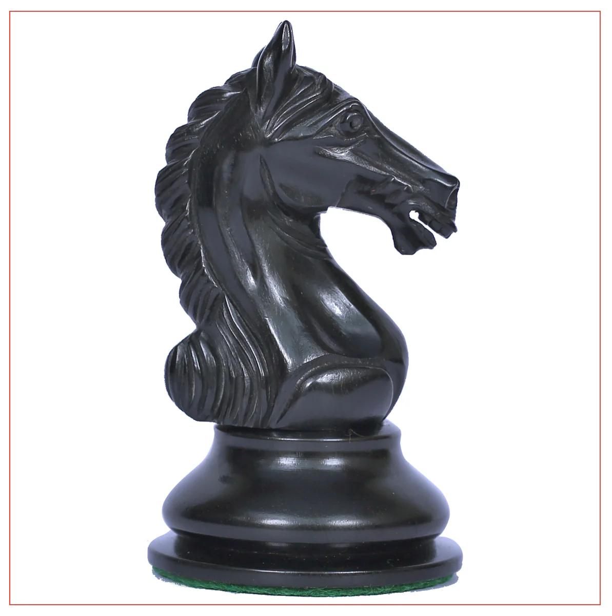 Antique Warrior 4" Chess Set in antiqued box wood and ebony wood - Image 15