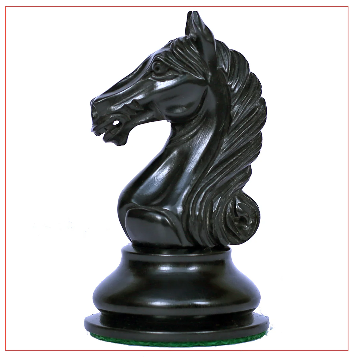 Antique Warrior 4" Chess Set in antiqued box wood and ebony wood - Image 16