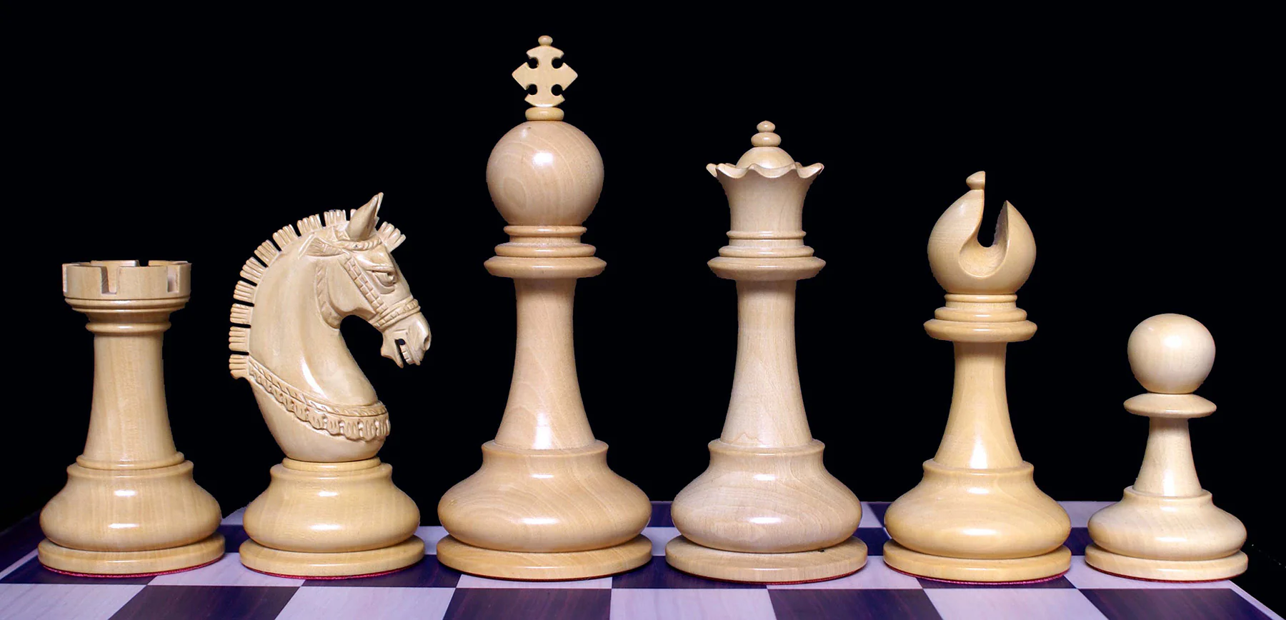 Aristocrat Series 4.1" Premium Staunton Chess Set in Padouk wood - Image 7