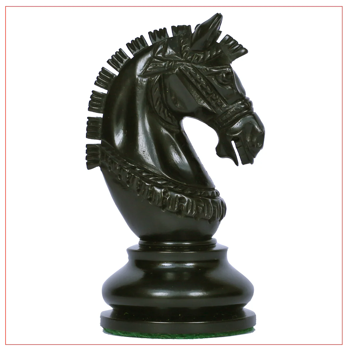 Aristocrat Series Ebony Staunton 4.1" Chessmen with Board - Image 14