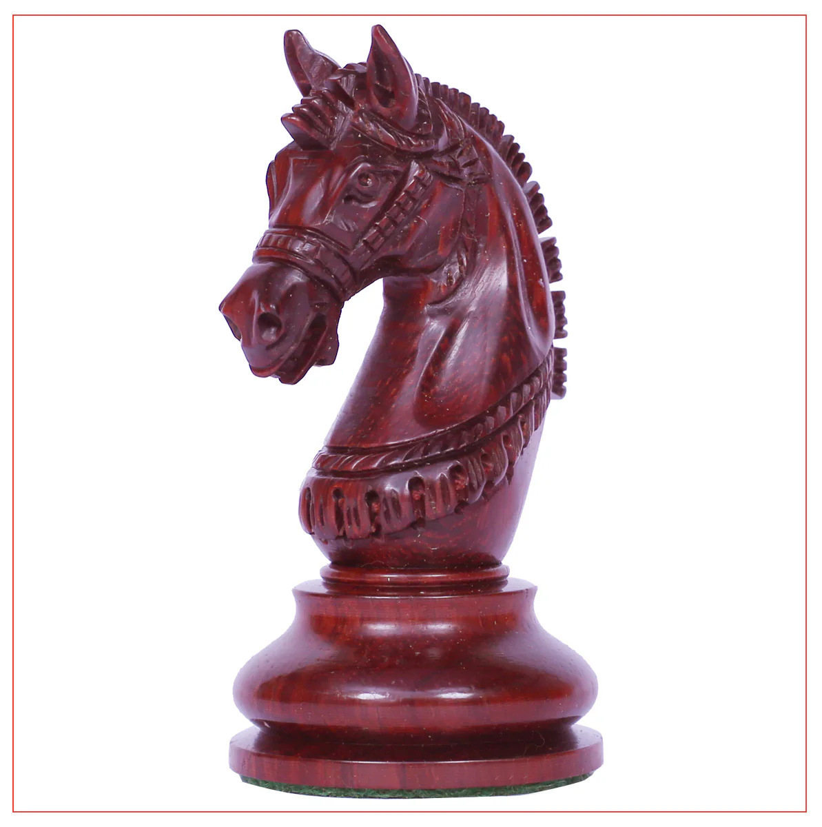 Aristocrat Series Padouk Wood Chess Set - Image 11