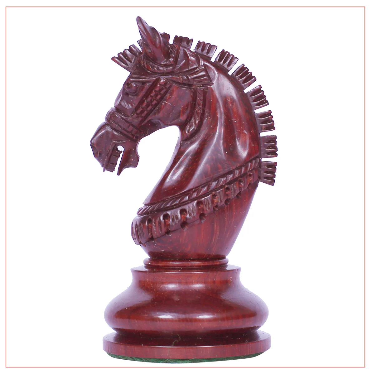 Aristocrat Series Padouk Wood Chess Set - Image 12
