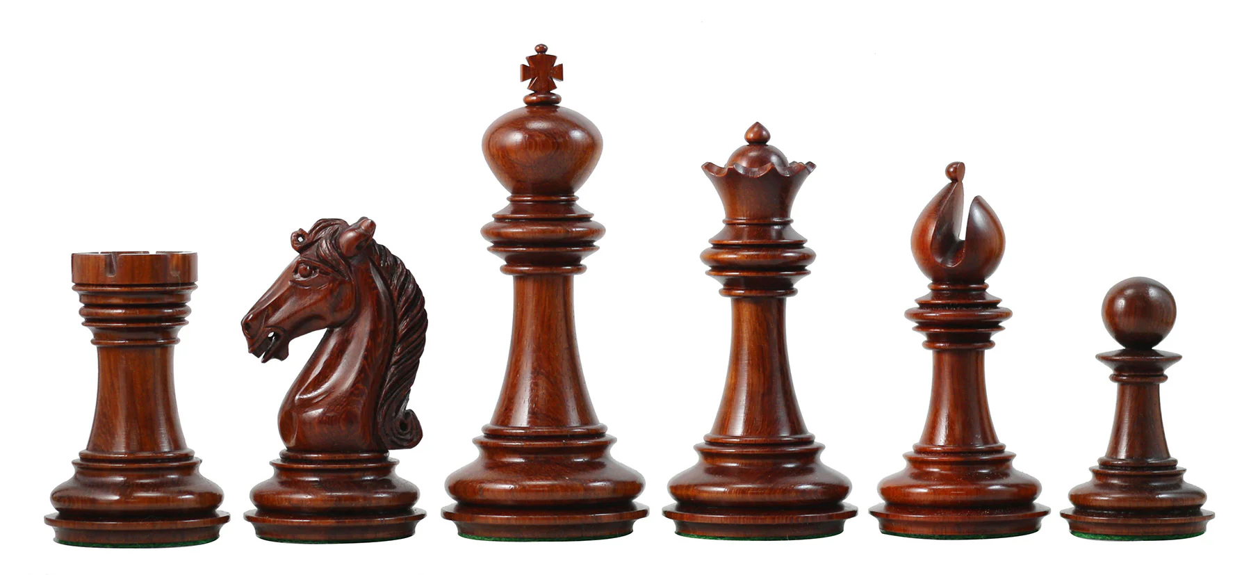 Attica Series Premium Staunton 4" Chess set in Padouk and Box wood - Image 4
