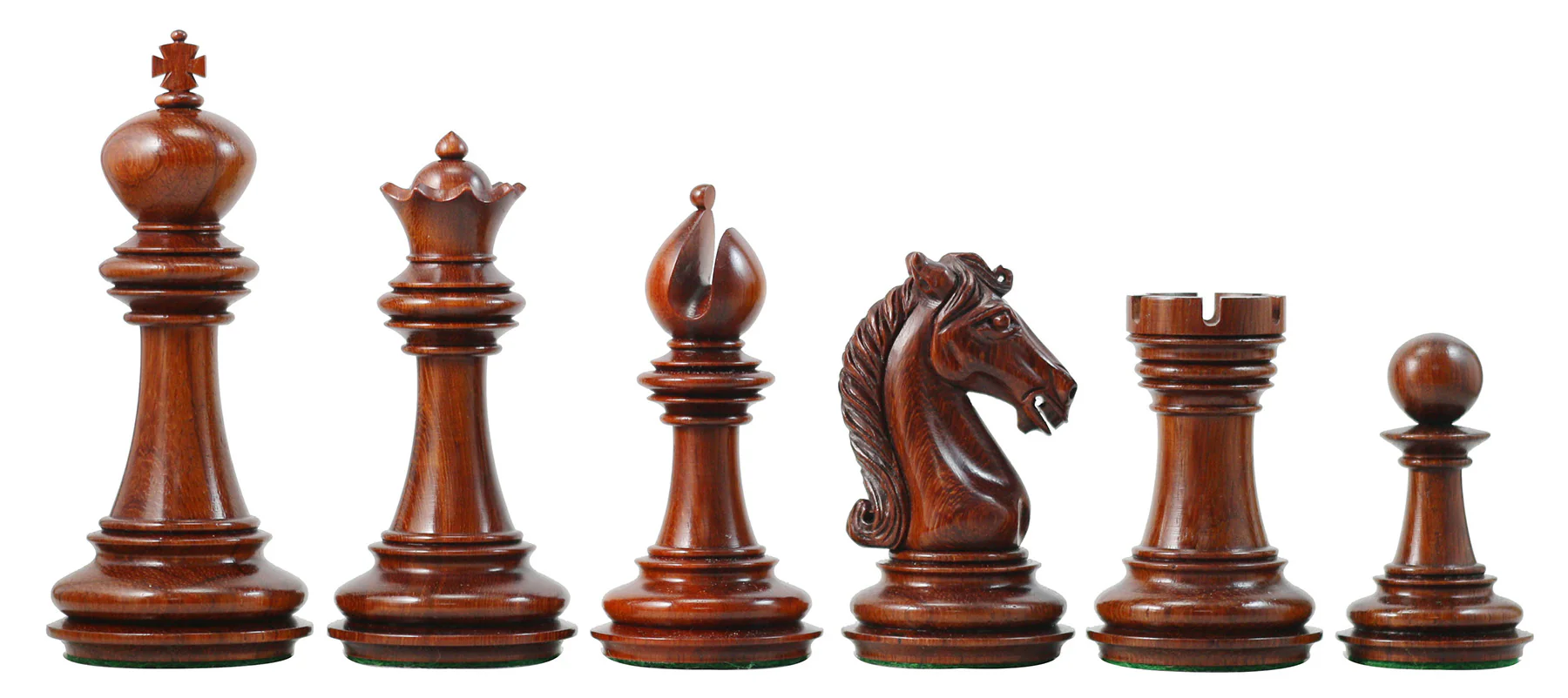 Attica Series Premium Staunton 4" Chess set in Padouk and Box wood - Image 6