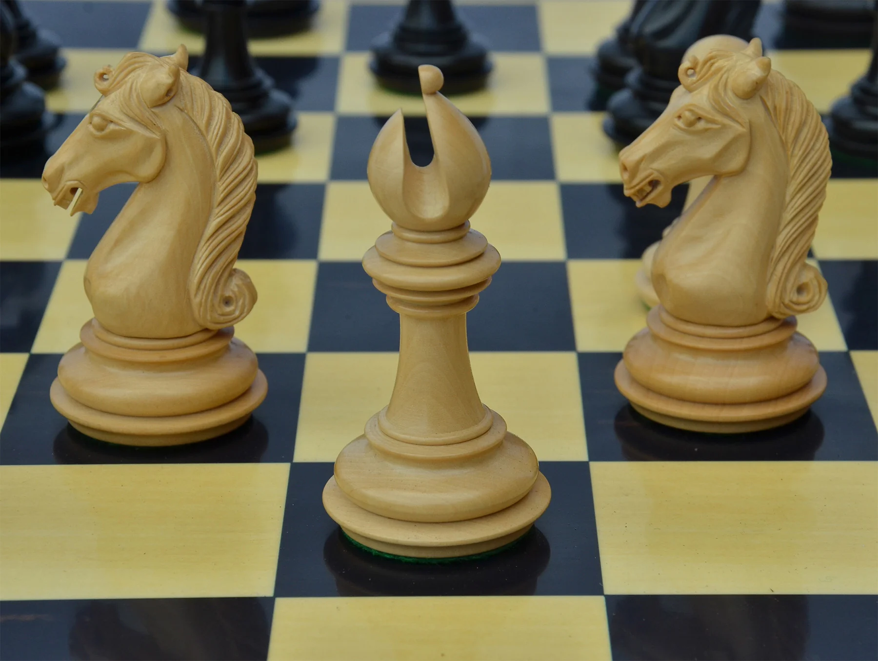 Attica Series Premium Staunton 4" Chess set in Ebony and Box wood - Image 10