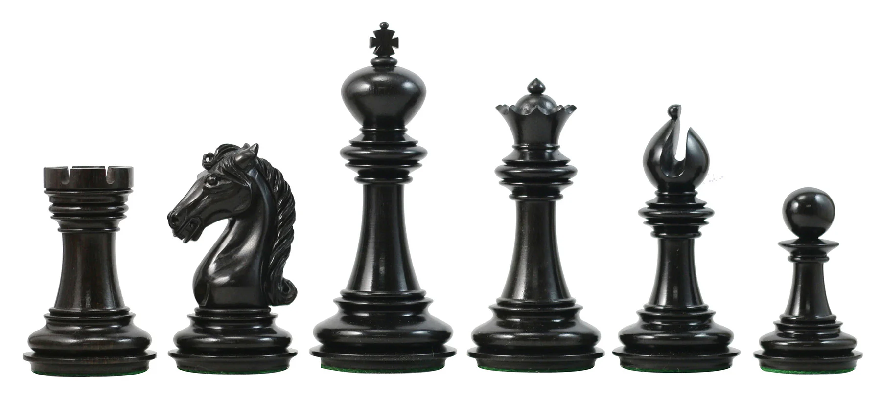 Attica Series Premium Staunton 4" Chess set in Ebony and Box wood - Image 4