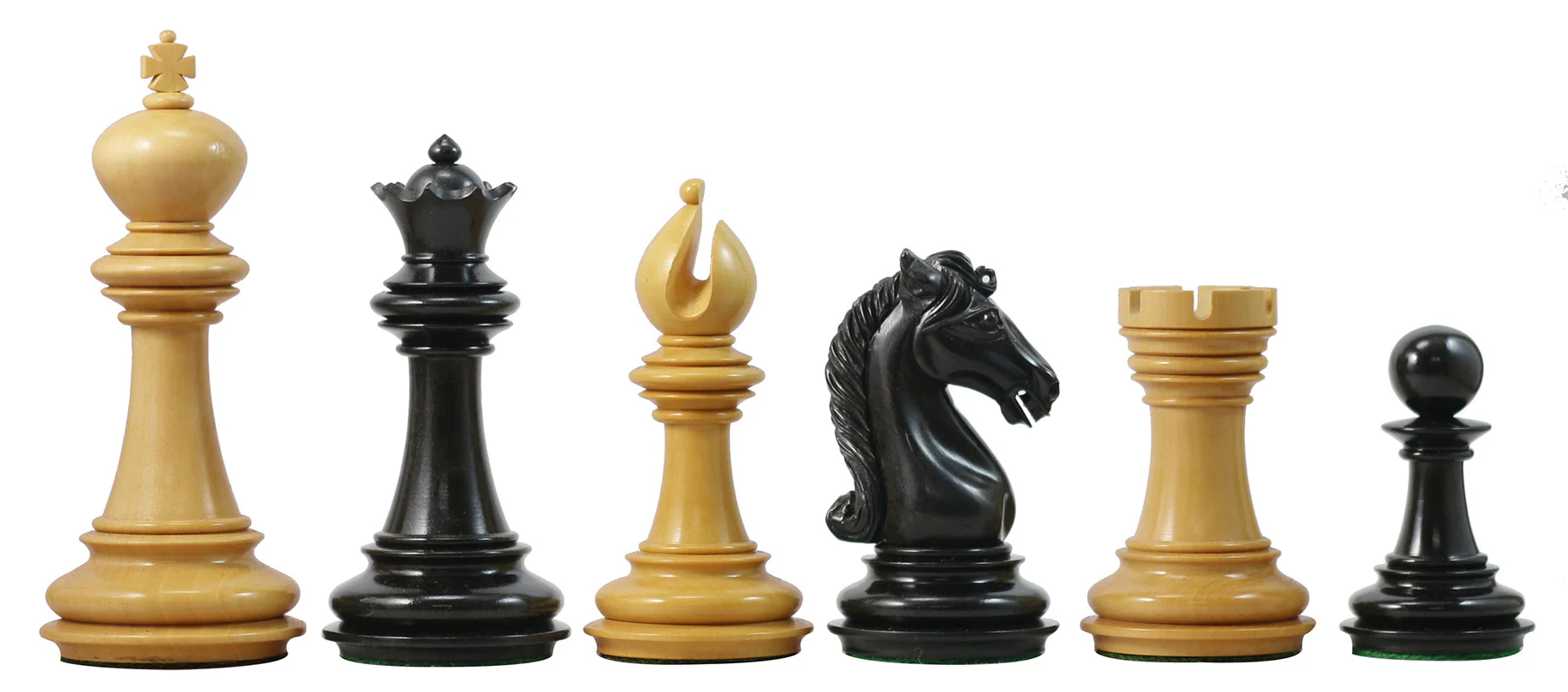 Attica Series Premium Staunton 4" Chess set in Ebony and Box wood - Image 5