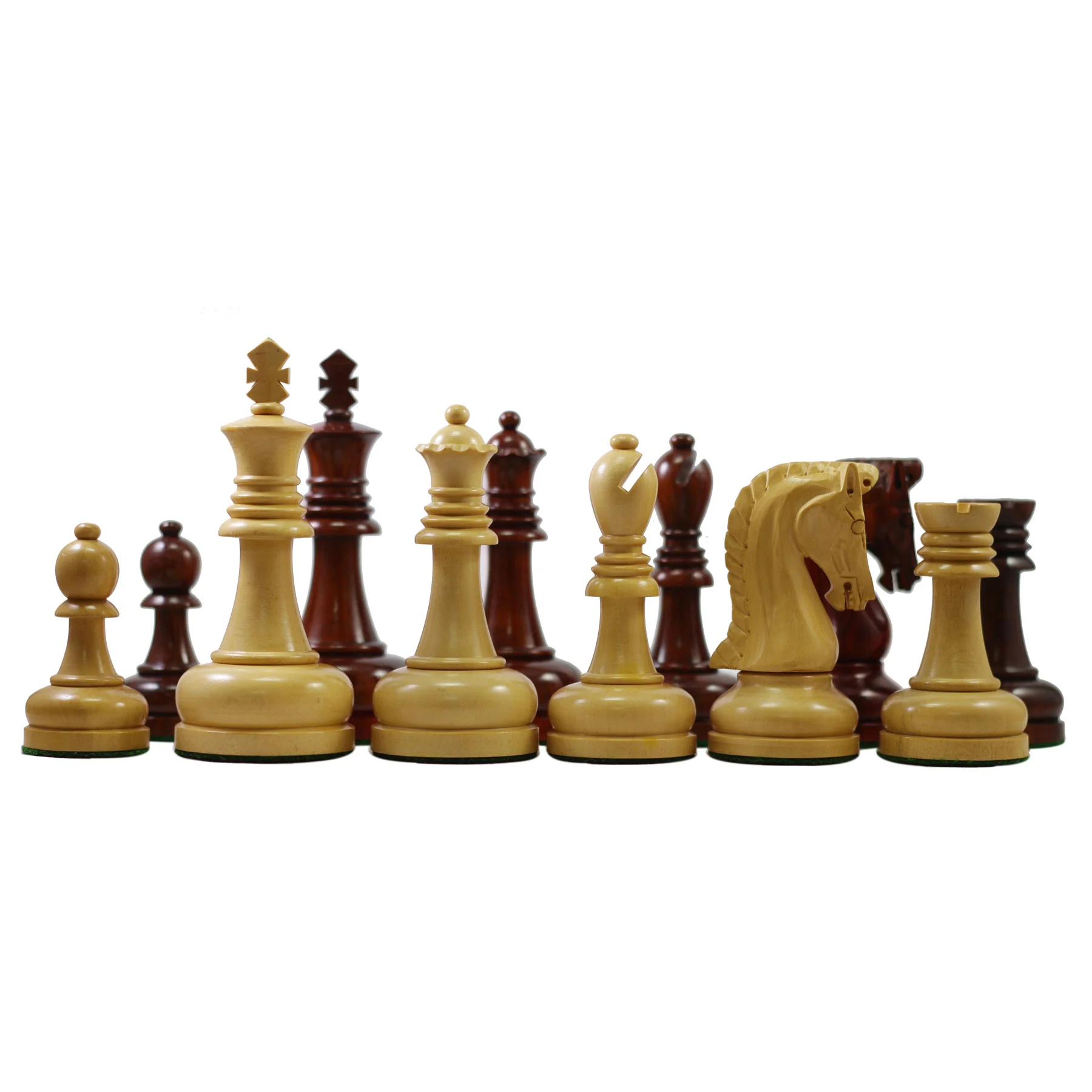 Augusta Series 4.125" Premium Staunton Chess Set