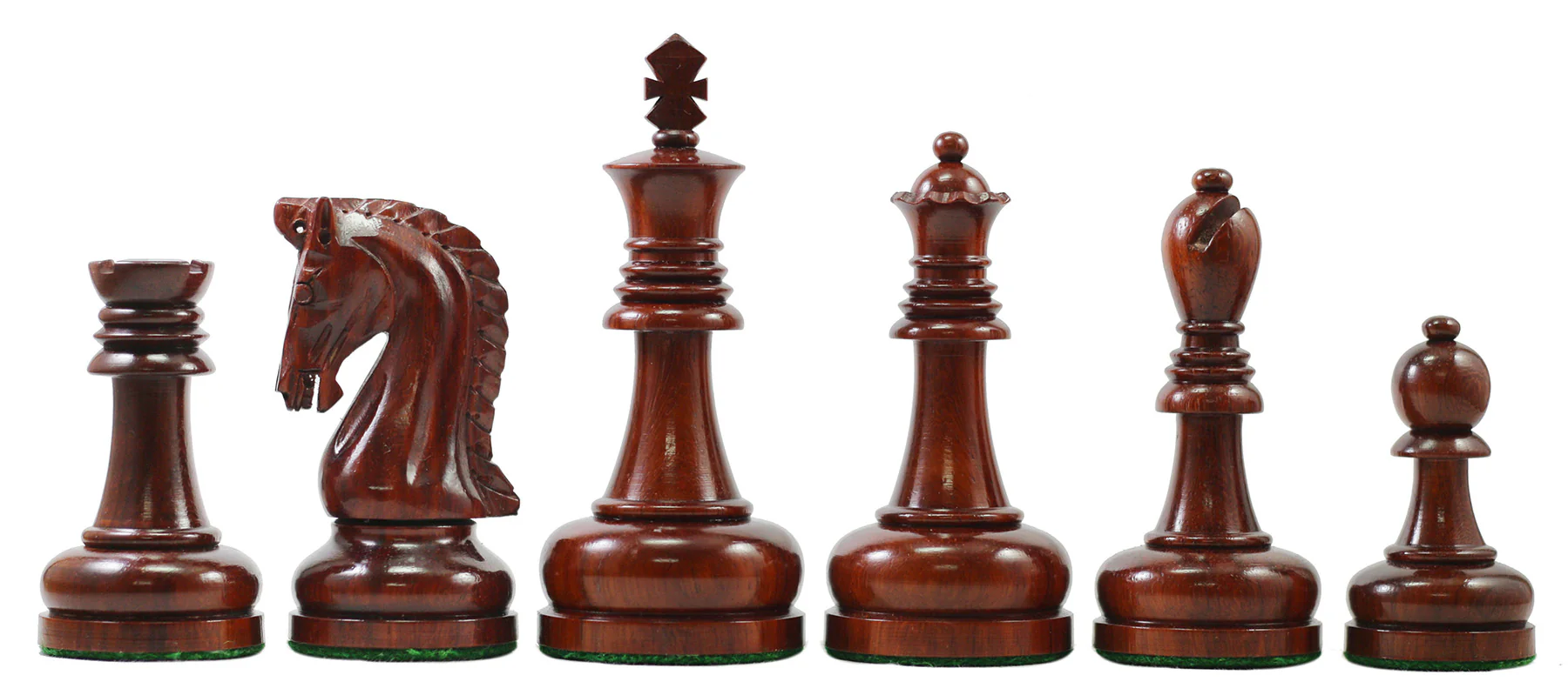 Augusta Series 4.125" Premium Staunton Chess Set - Image 3
