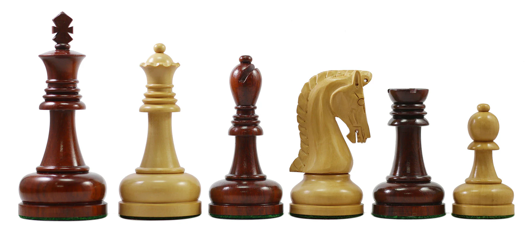 Augusta Series 4.125" Premium Staunton Chess Set - Image 4