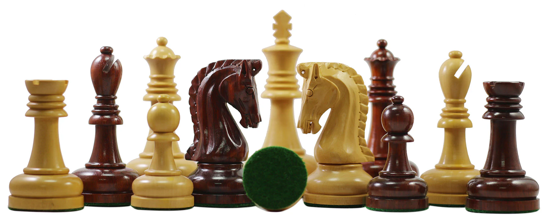 Augusta Series 4.125" Premium Staunton Chess Set - Image 5