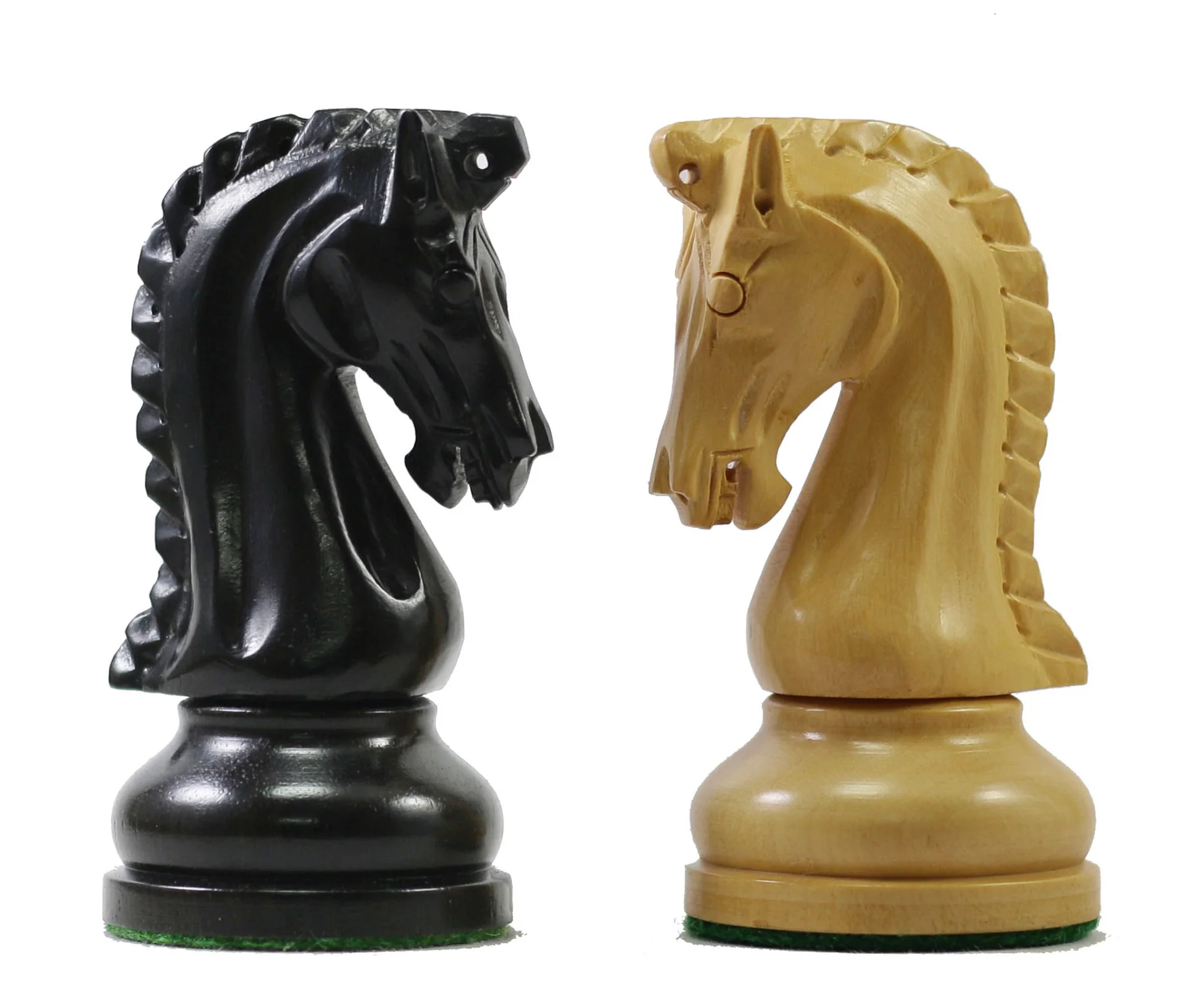 Augusta Series 4.125" Premium Staunton Chess Set in Ebony and Box Wood - Image 10