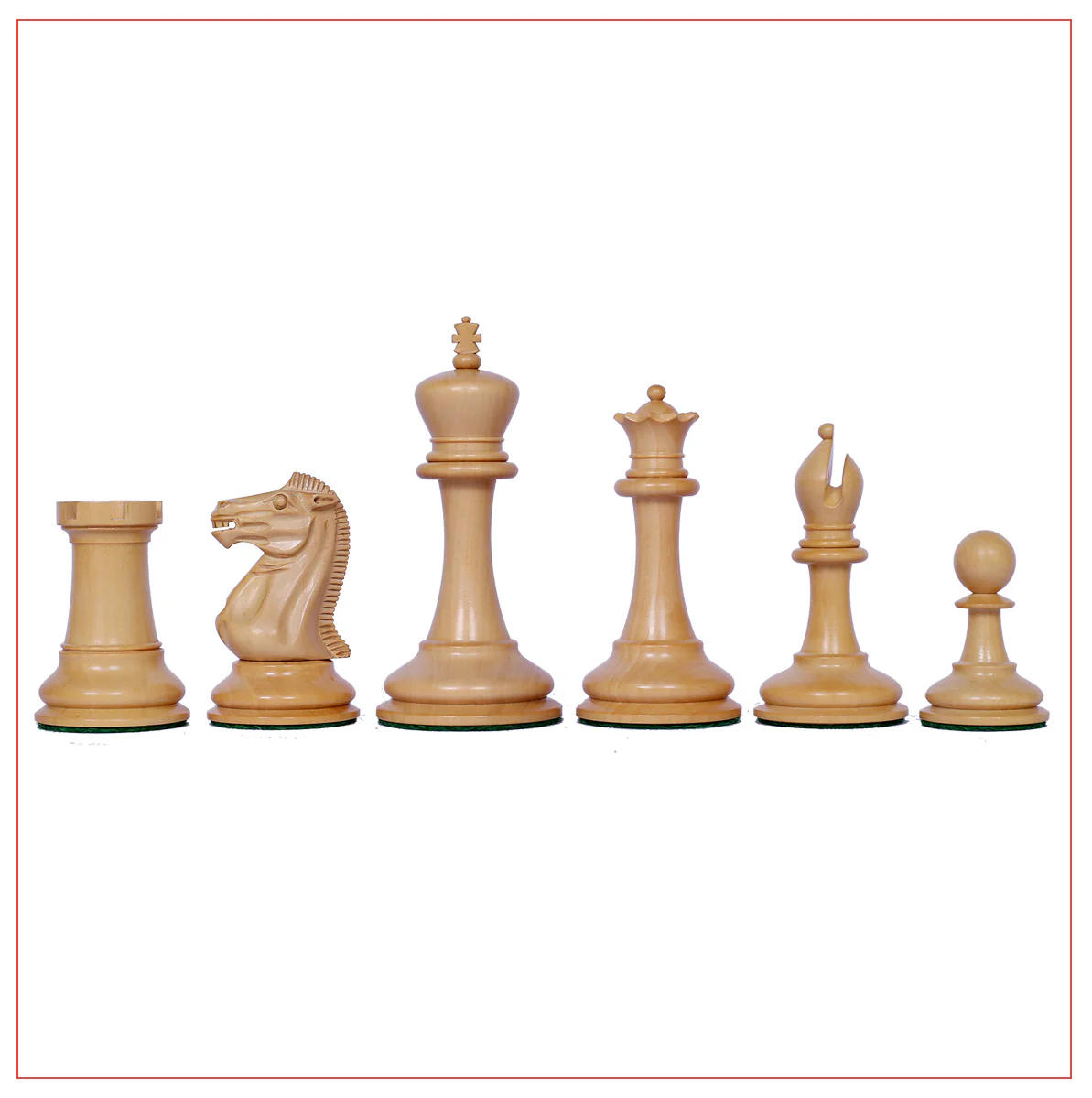 Championship Series 3.5" Ebony Staunton Chess Set - Image 7