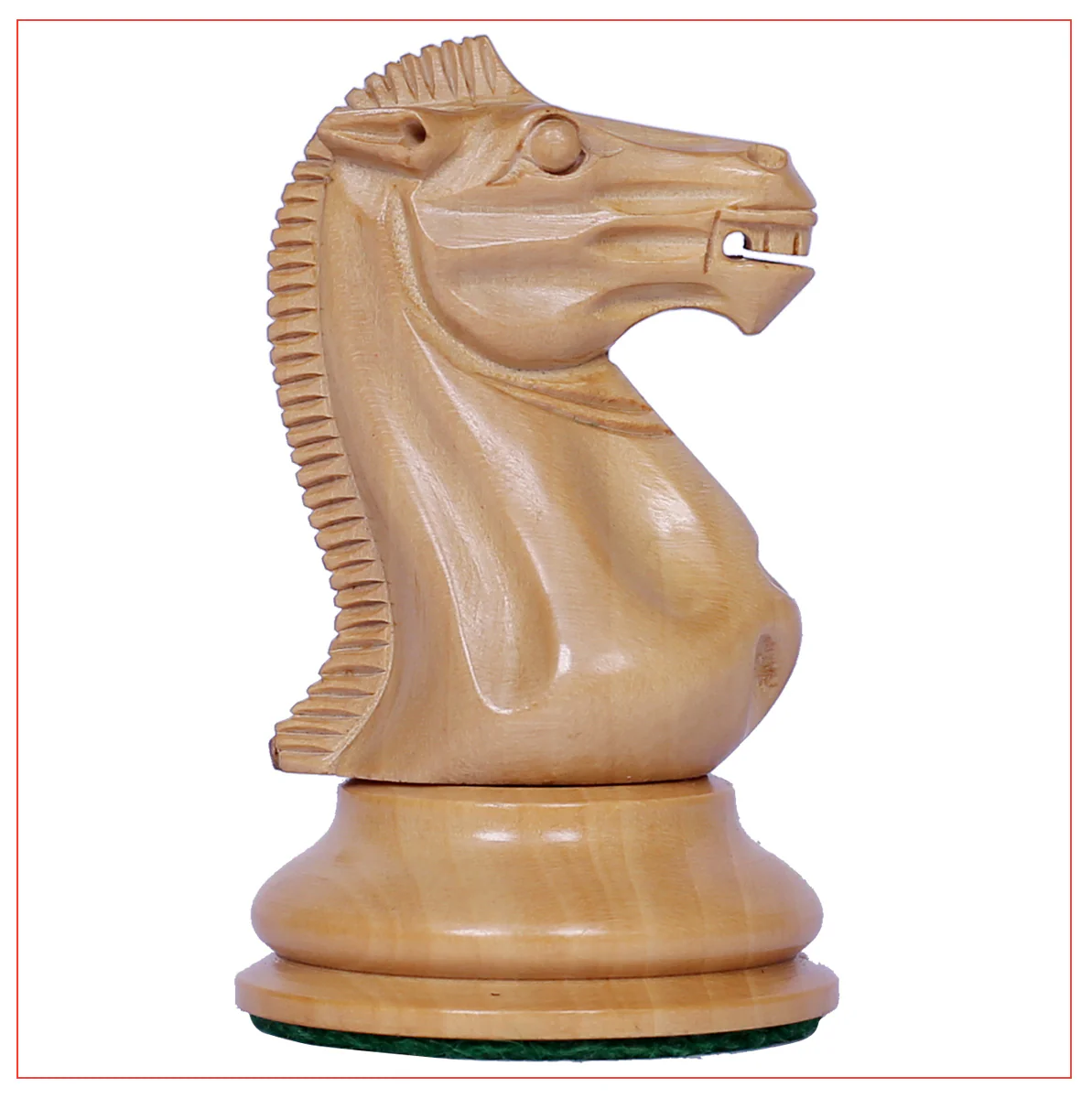 Howard Staunton Series 3.5" Ebony Wood Staunton Chess Pieces - Image 5