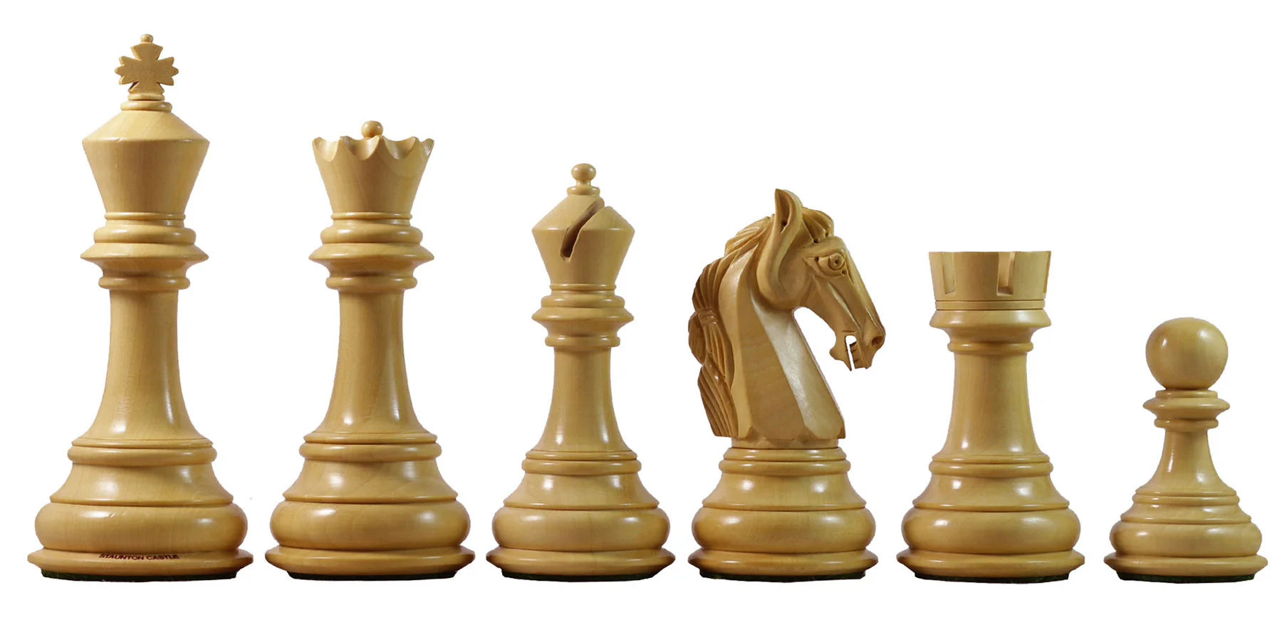 Columbian Series 4.5" Premium Staunton Chess Set in Ebony and Box Wood - Image 9