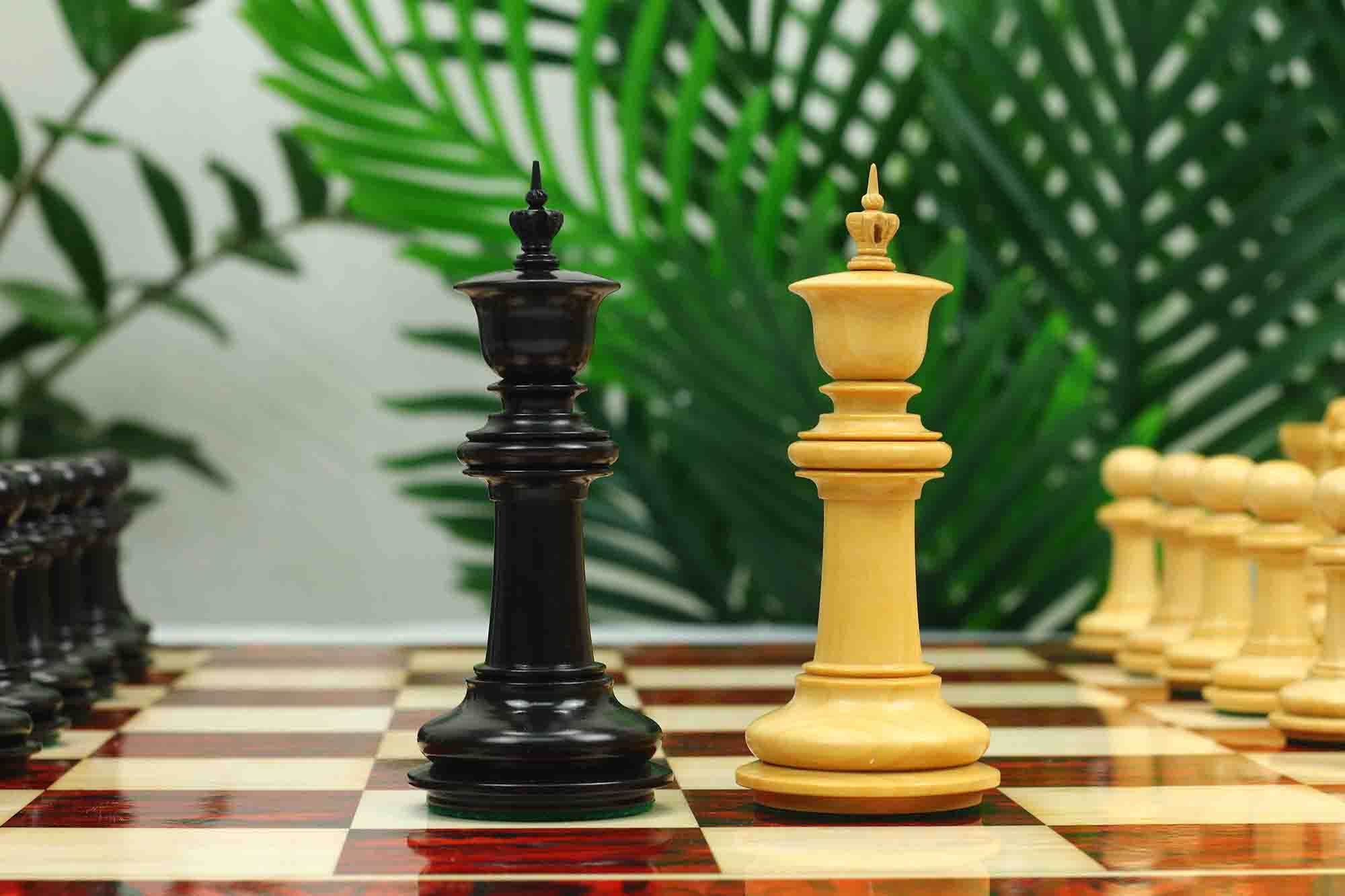 Danum Series 4.4" Premium Staunton Chess Set in Ebony Wood - Image 15