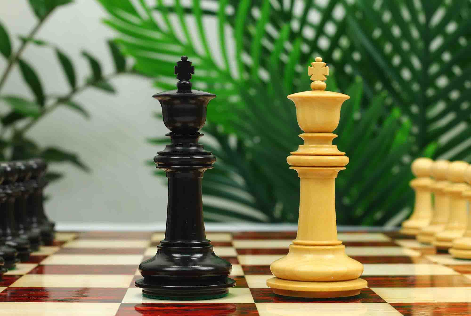 Danum Series 4.4" Premium Staunton Chess Set in Ebony Wood - Image 16