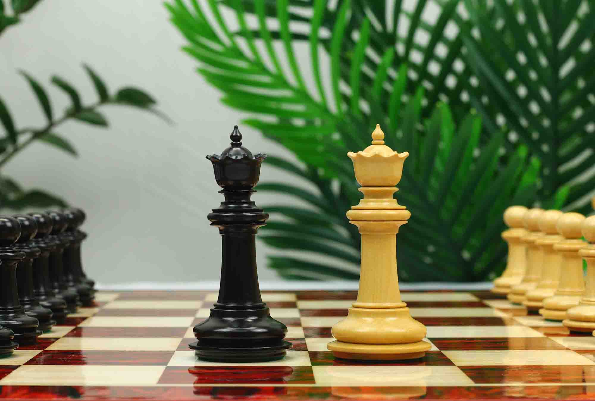 Danum Series 4.4" Premium Staunton Chess Set in Ebony Wood - Image 17