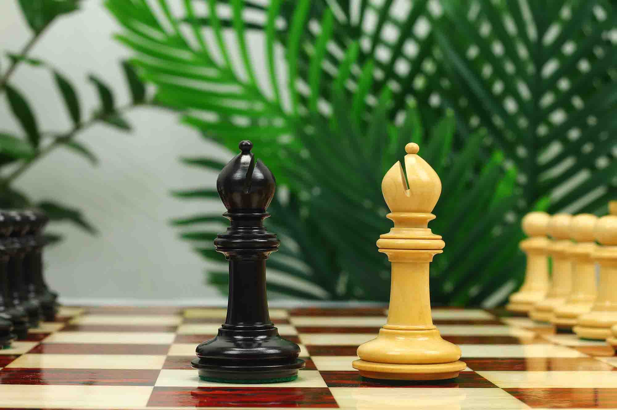 Danum Series 4.4" Premium Staunton Chess Set in Ebony Wood - Image 18