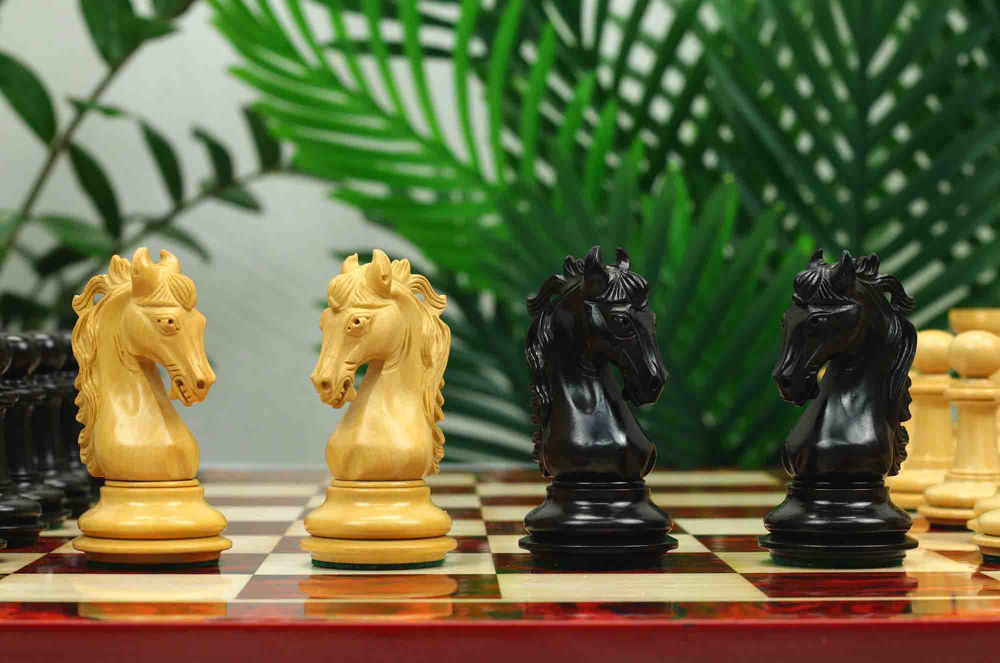 Danum Series 4.4" Premium Staunton Chess Set in Ebony Wood - Image 19