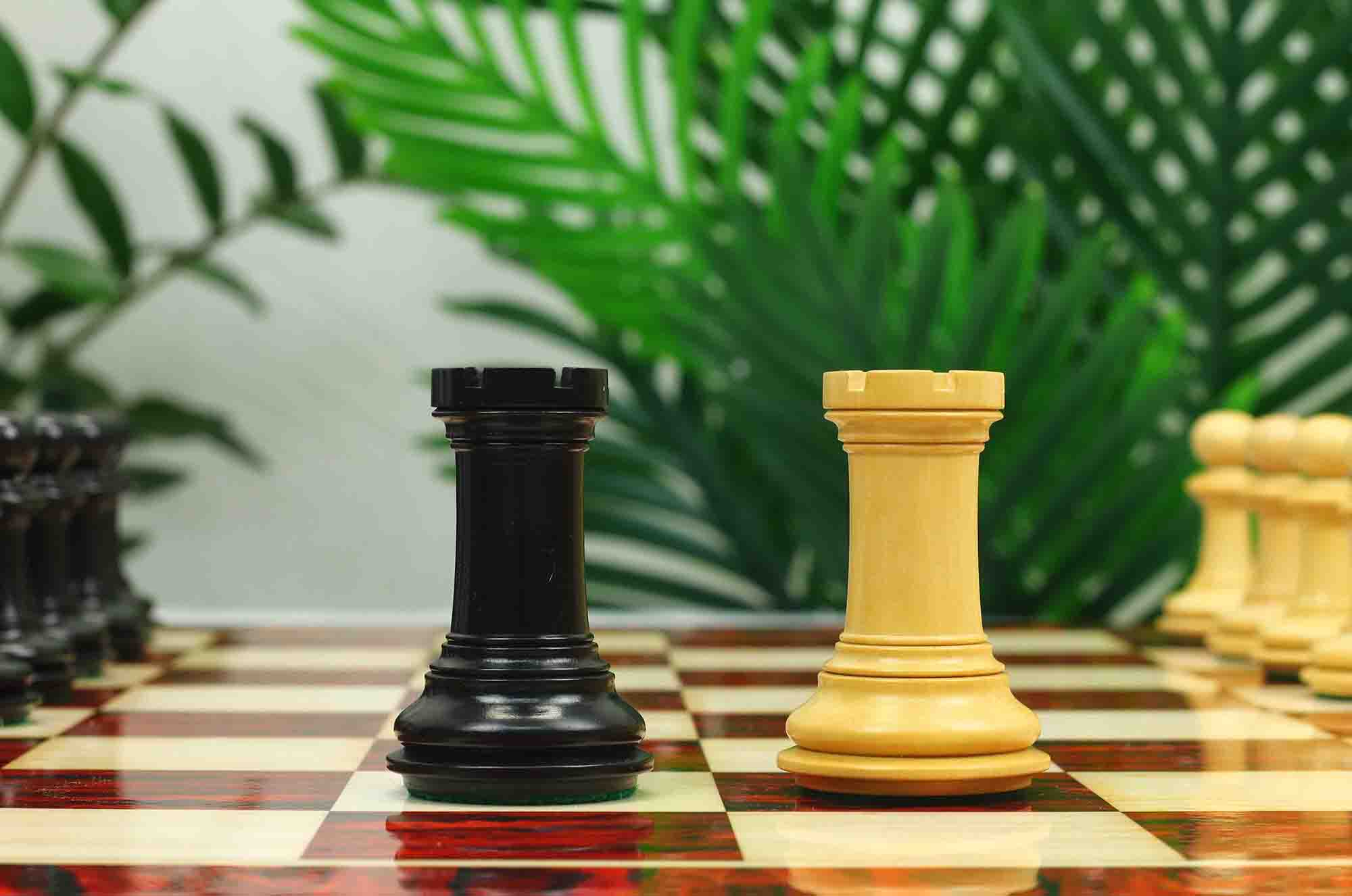 Danum Series 4.4" Premium Staunton Chess Set in Ebony Wood - Image 20