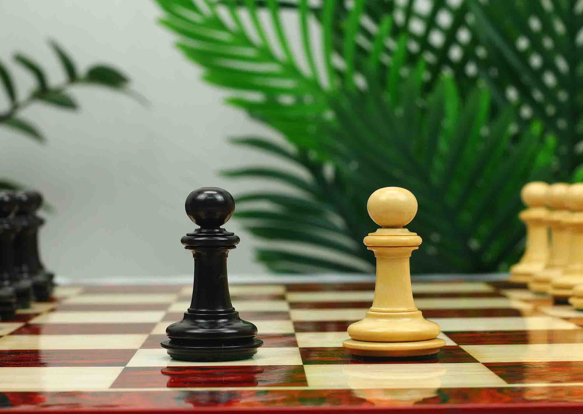 Danum Series 4.4" Premium Staunton Chess Set in Ebony Wood - Image 21