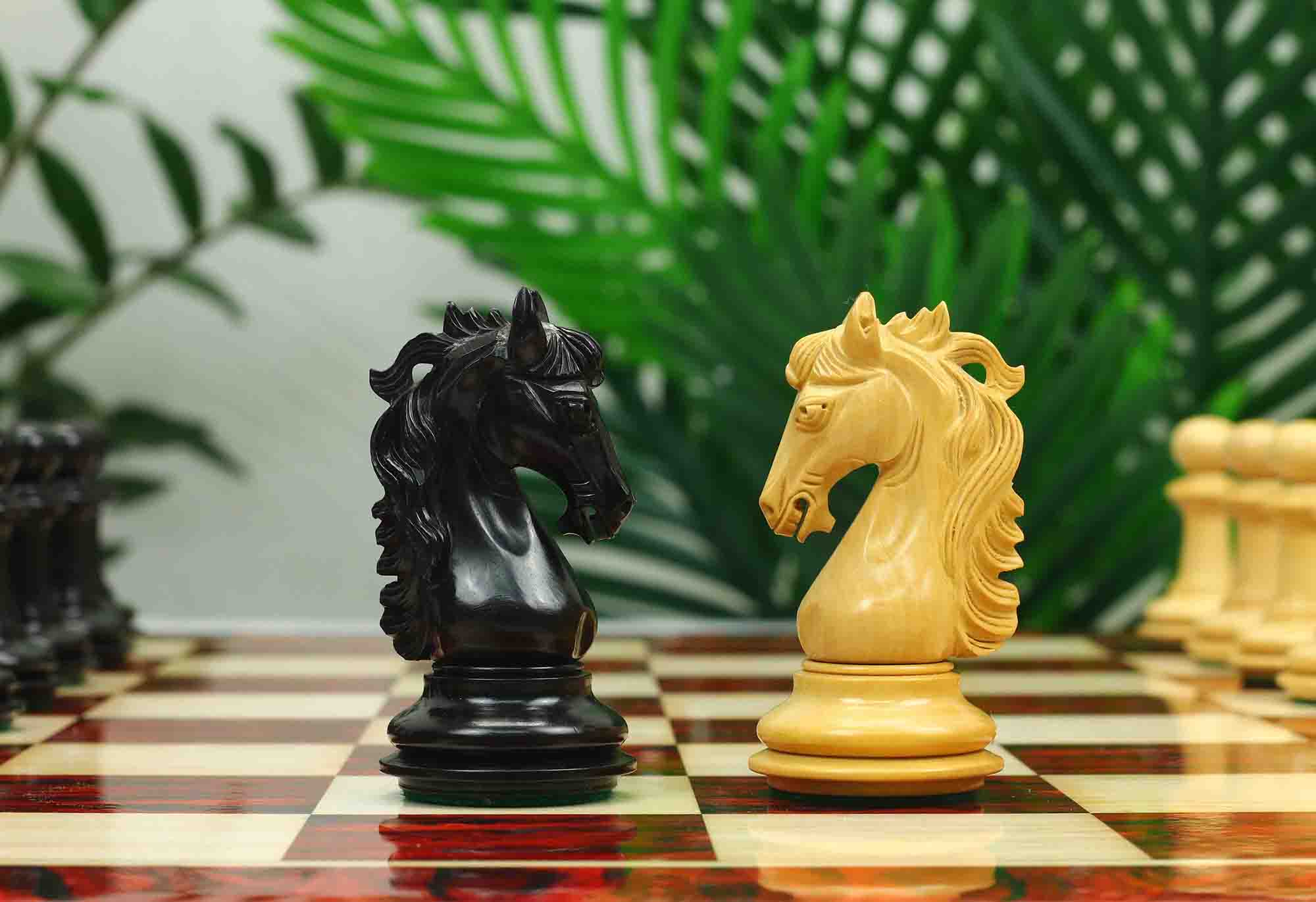 Danum Series 4.4" Premium Staunton Chess Set in Ebony Wood - Image 26