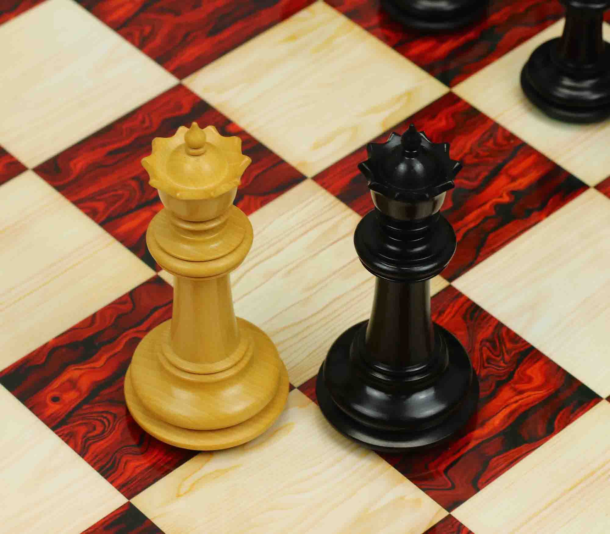 Danum Series 4.4" Premium Staunton Chess Set in Ebony Wood - Image 28