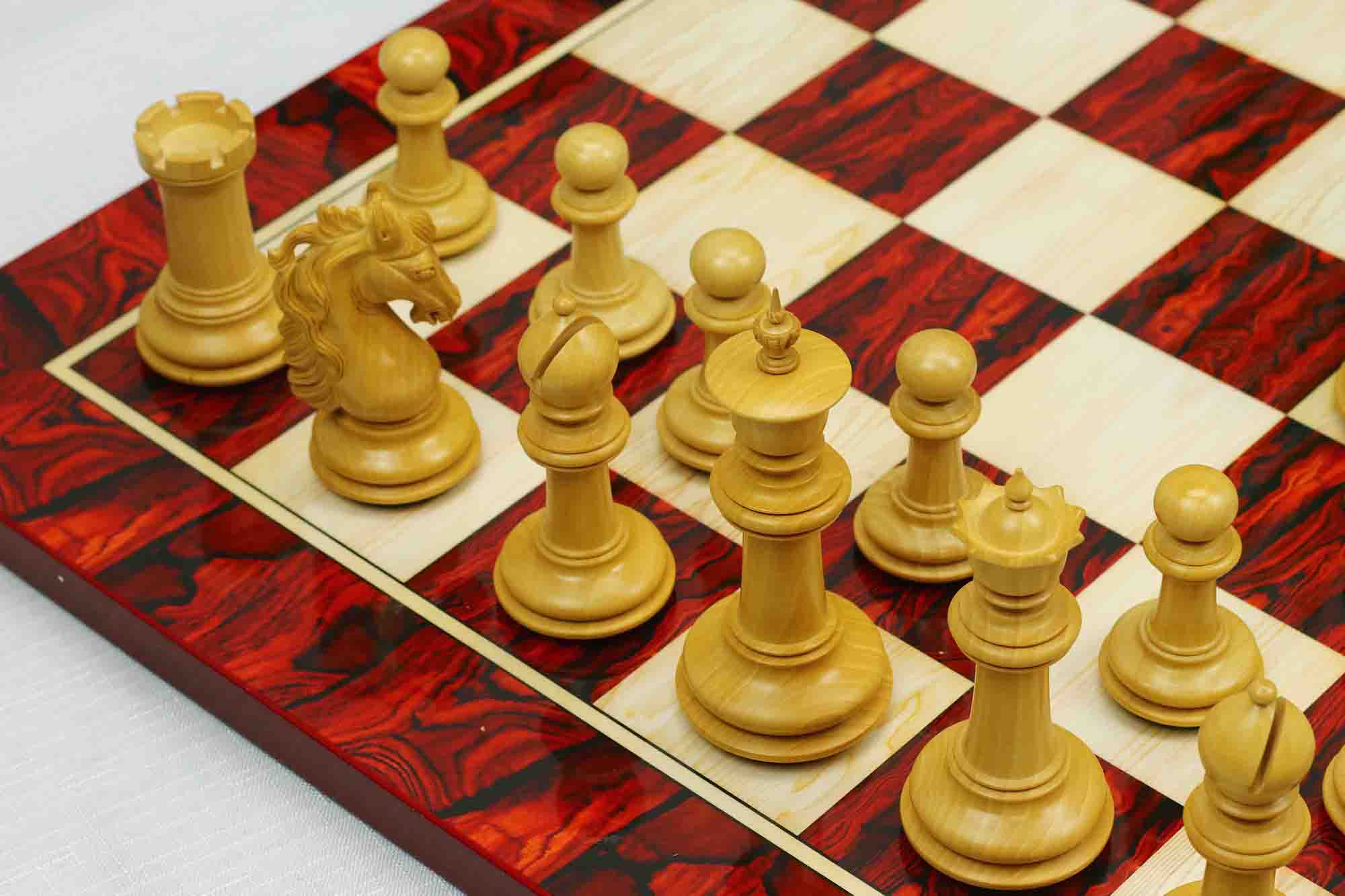 Danum Series 4.4" Premium Staunton Chess Set in Ebony Wood - Image 30
