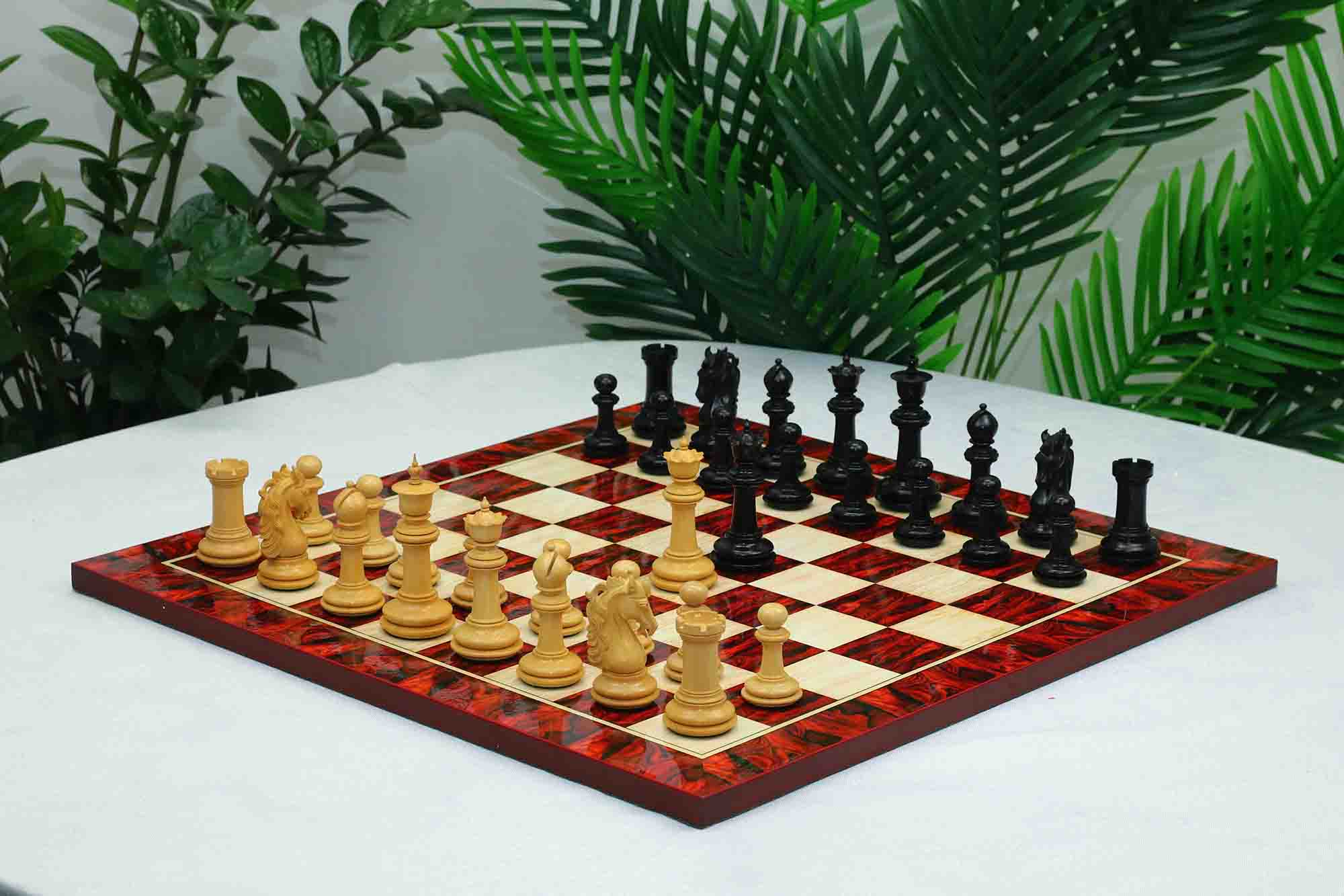 Danum Series 4.4" Premium Staunton Chess Set in Ebony Wood - Image 32