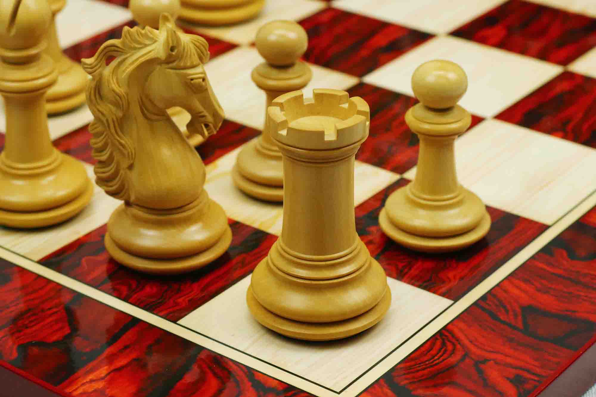 Danum Series 4.4" Premium Staunton Chess Set in Ebony Wood - Image 33