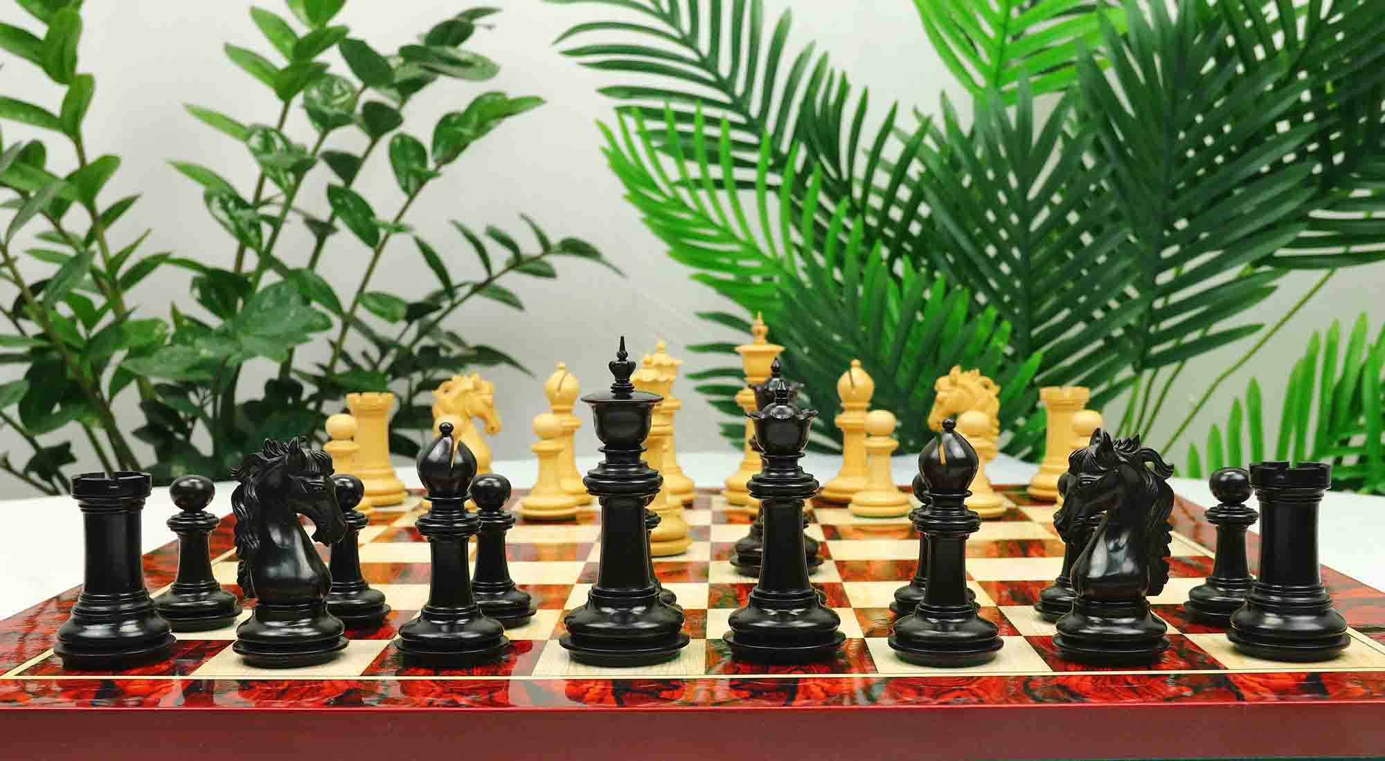 Danum Series 4.4" Premium Staunton Chess Set in Ebony Wood - Image 34