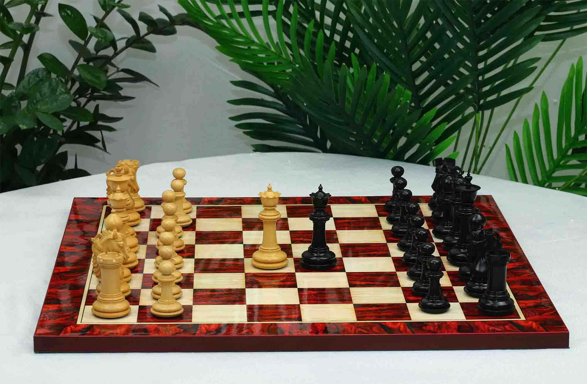 Danum Series 4.4" Premium Staunton Chess Set in Ebony Wood - Image 36