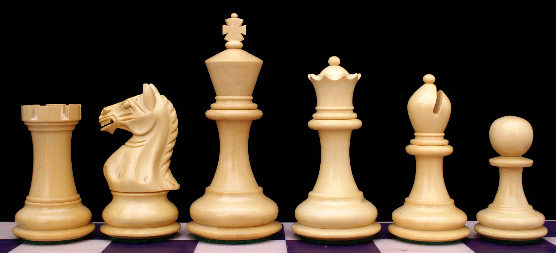 Queens Gambit Fierce Series 3" Premium Staunton Chess Set - Ebonised Boxwood - Image 6