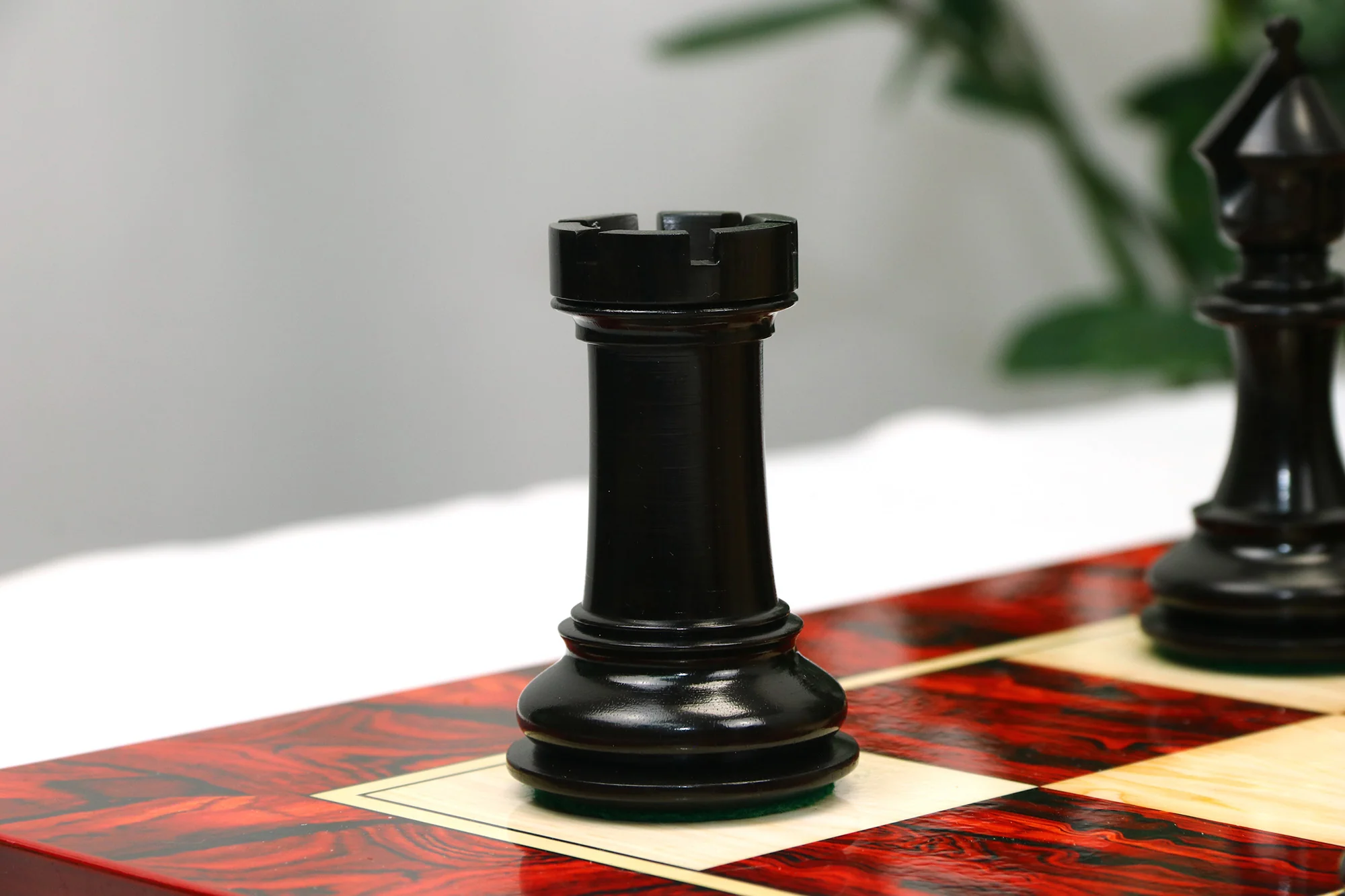 Heritage Series 4.4" Premium Staunton Ebony wood  Chess Set - Image 23