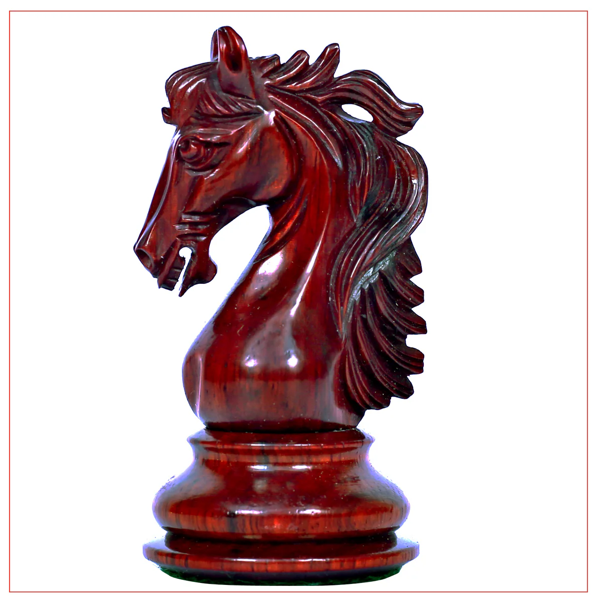 Heritage Series 4.4" Staunton African Padouk Chess Set - Image 16