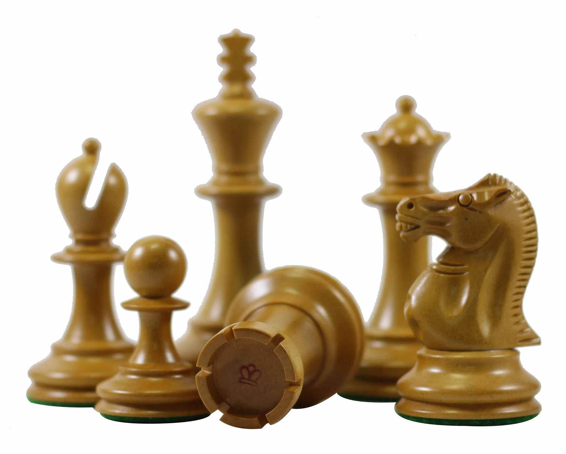 Jaques 1867 Small Club Library 3.275" Ebony wood Chess Set - Image 10