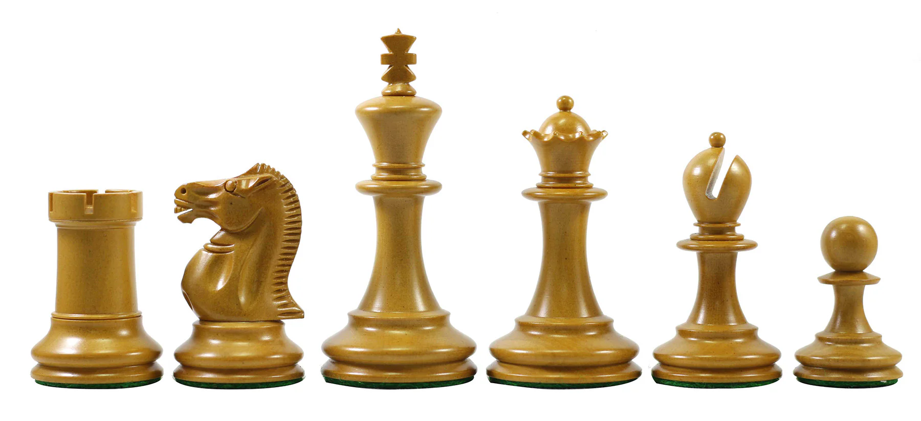 Jaques 1867 Small Club Library 3.275" Ebony wood Chess Set - Image 5