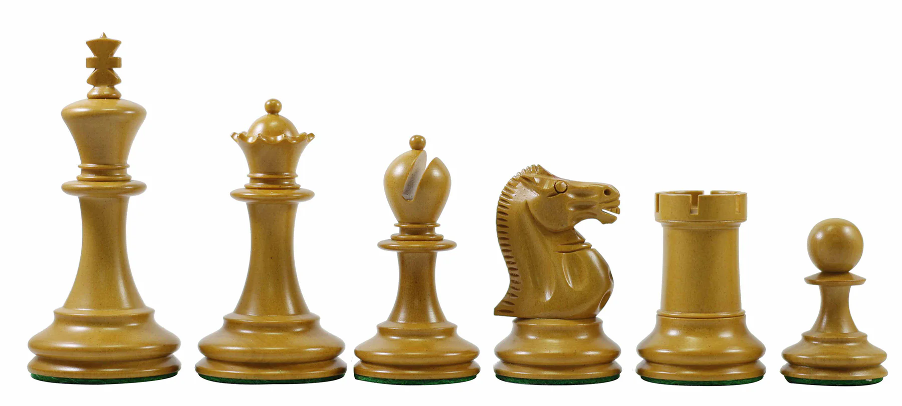 Jaques 1867 Small Club Library 3.275" Ebony wood Chess Set - Image 7