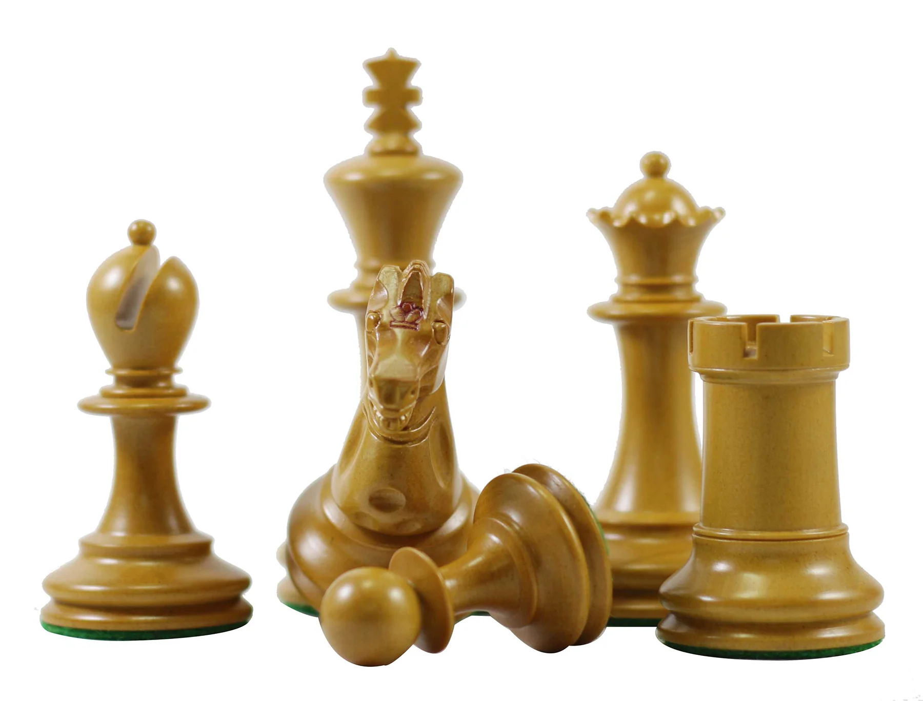 Jaques 1867 Small Club Library 3.275" Ebony wood Chess Set - Image 9