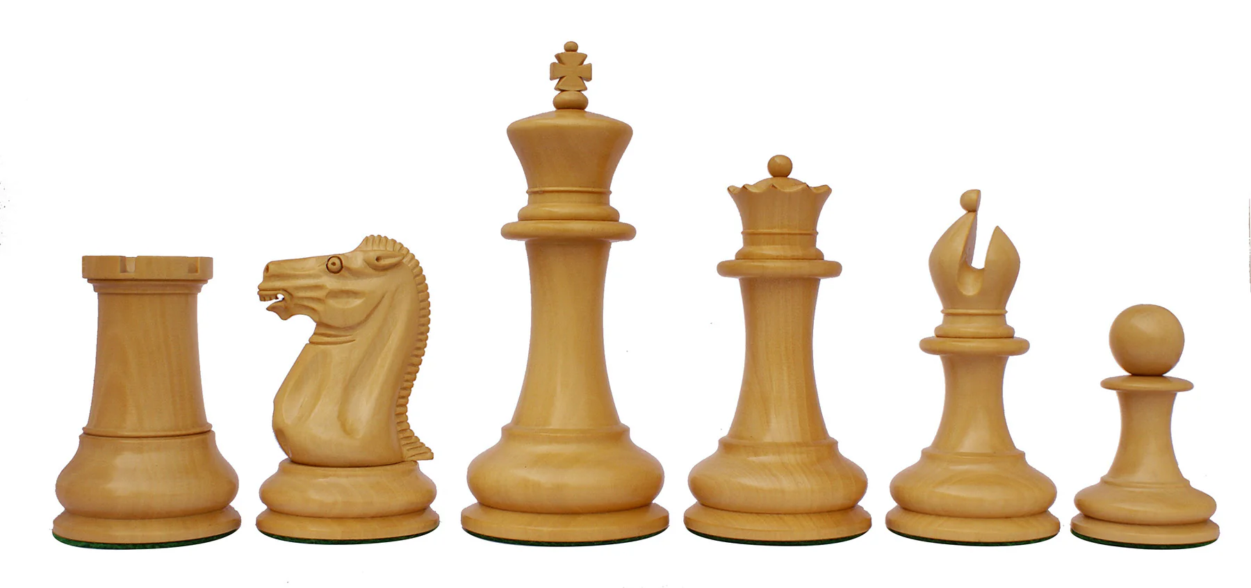 Jaques Reproduction 1870-75 Wooden Chess Pieces Ebony/Boxwood - Image 4