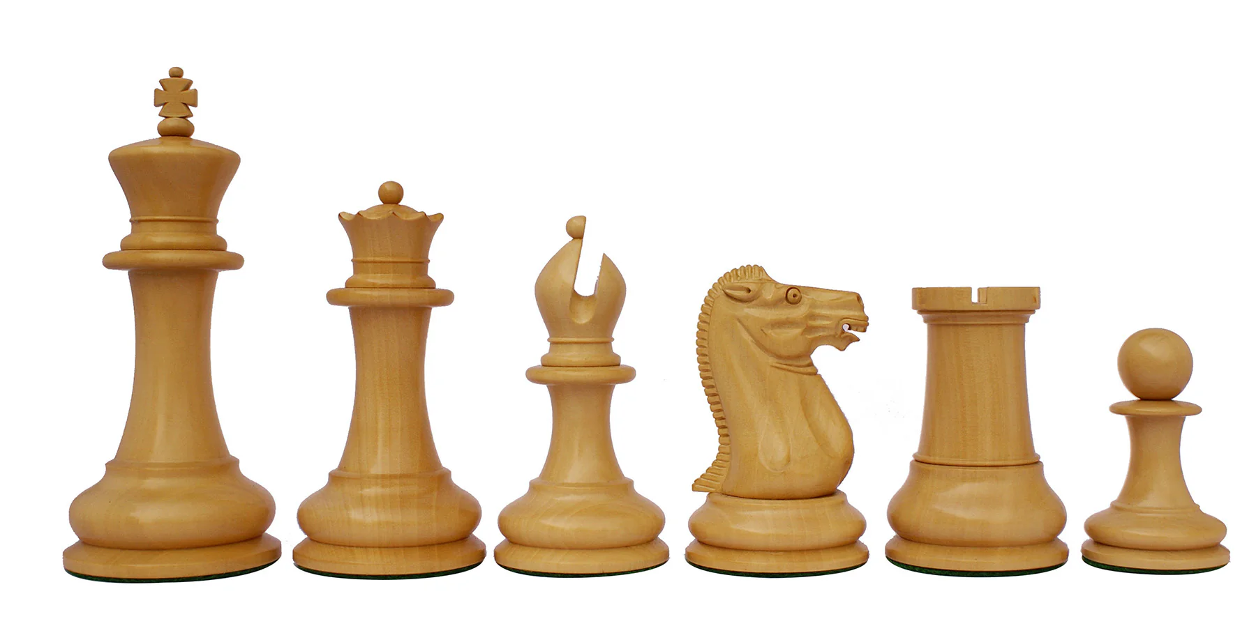 Jaques Reproduction 1870-75 Wooden Chess Pieces Ebony/Boxwood - Image 5