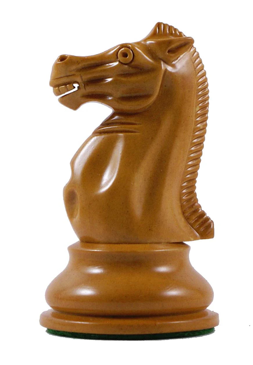 Jaques Reproduction 4" Circa 1900-05 Staunton Chess Set Antiqued/Ebonised Boxwood - Image 9