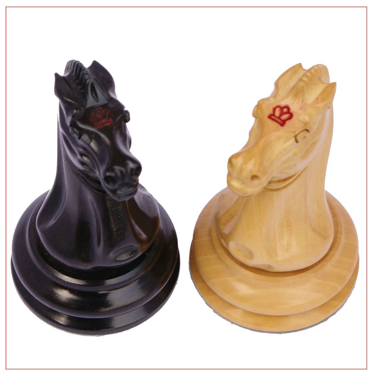 Jaques Reproduction Circa 1870-75 Staunton Chessmen With Presentation Box - Image 5