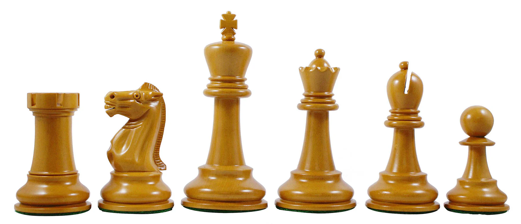 Jaques Reproduction Circa 1925-37 Antique Chessmen - Image 3