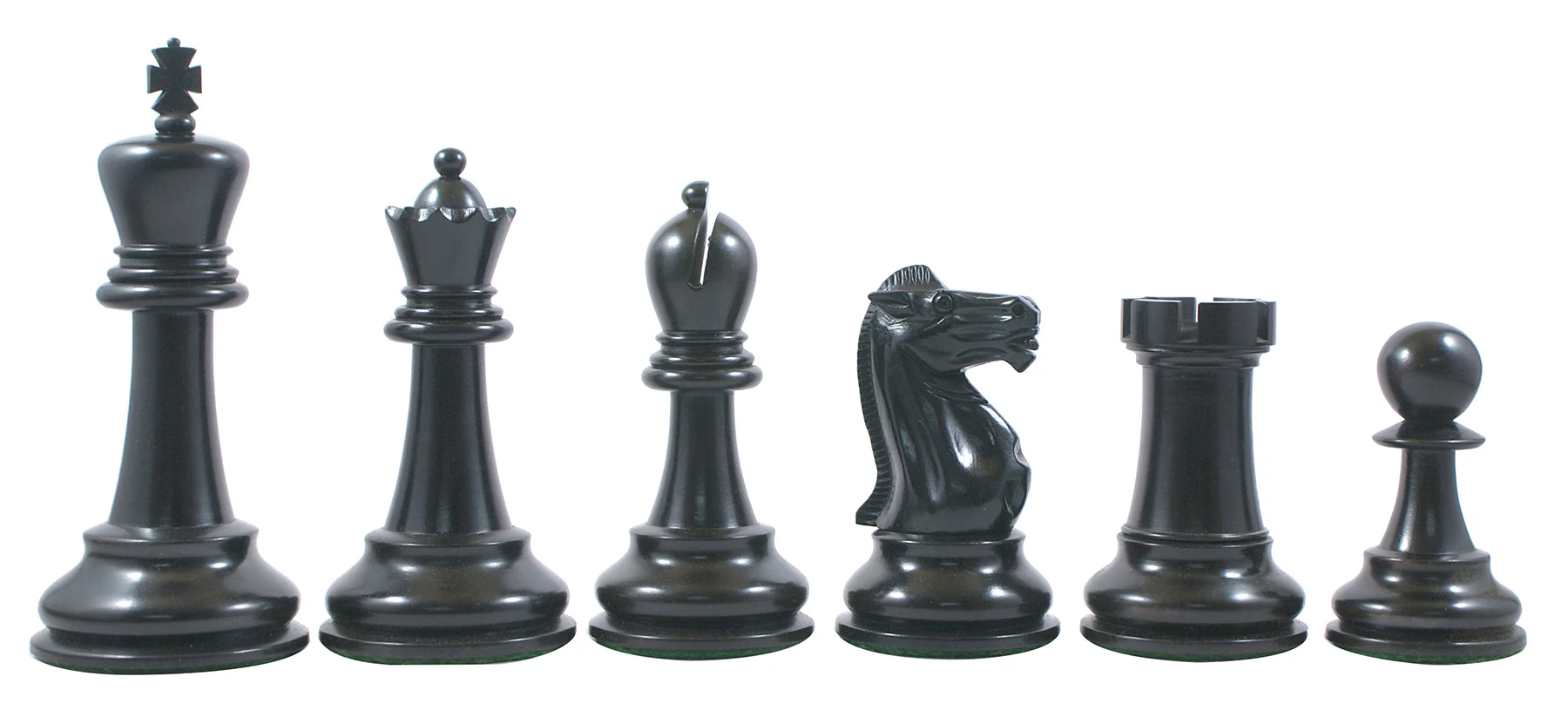Jaques Reproduction Circa 1925-37 Antique Chessmen - Image 5