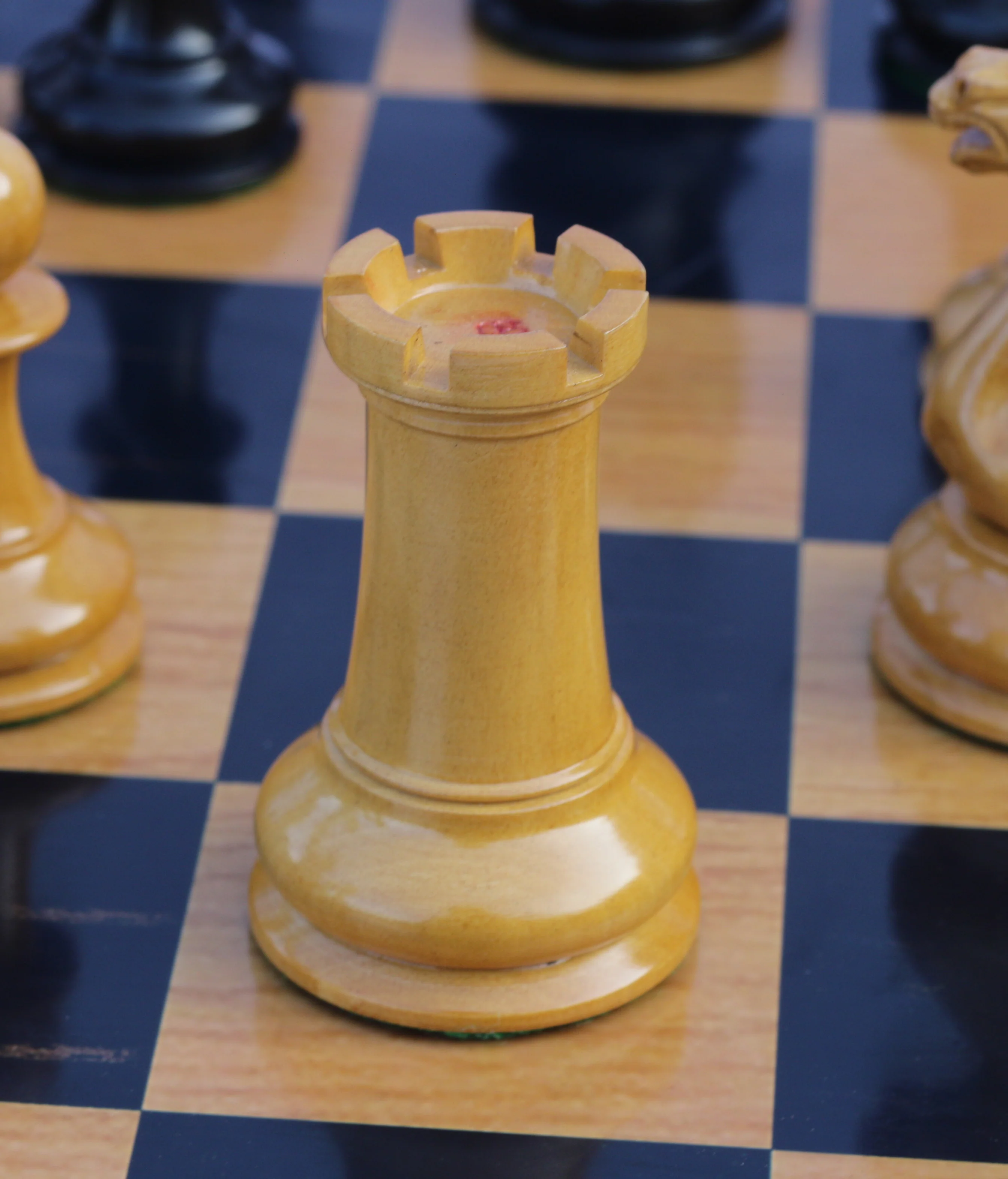Morphy Cooke 1849-50 Vintage Reproduction 4.4" Antiqued Look Chess Set - Image 27